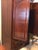 Ruby Red 1990s Ethan Allen Georgian Court Cherry Tv Entertainment Cabinet For Sale - Image 8 of 11