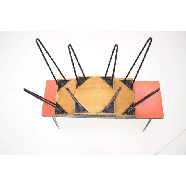 Metal Flowers Stands, 1970s, Set of 3 For Sale - Image 7 of 8