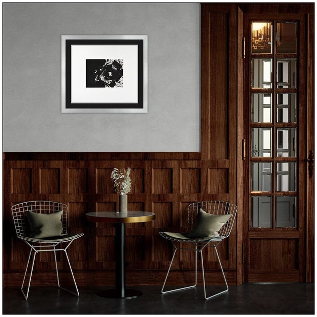 Message us to inquire about custom framing options! (Included for free with every purchase) The artwork here, "Untitled...