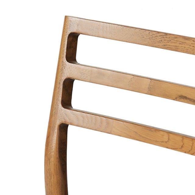 Four Hands Glenmore Dining Chair - Essence Natural, Smoked Oak For Sale - Image 10 of 12