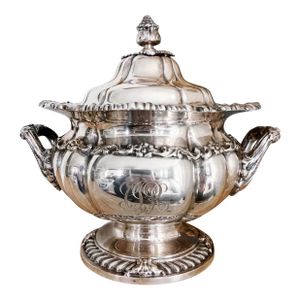 Antique Silver Plated Tiffany & Co Sugar Bowl