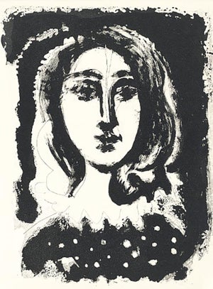 1985 Picasso Heliogravure 10 Woman in Dot Bodice Reproduction