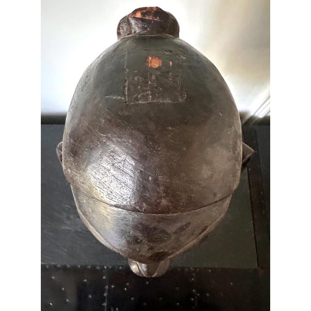 Helmet Crest Ngoin Mask from Cameroon Africa For Sale - Image 12 of 15