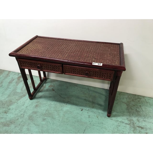 Large Console Table in Wood For Sale - Image 5 of 5