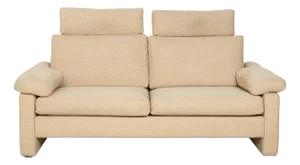 Conseta 2-Seater Sofa in Beige Fabric from Cor