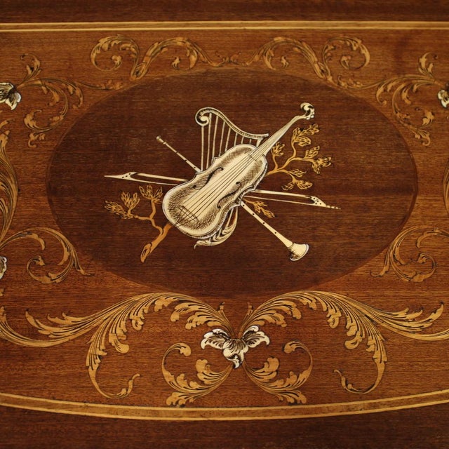 Louis XVI Inlaid Sideboard, 1950s For Sale - Image 12 of 13