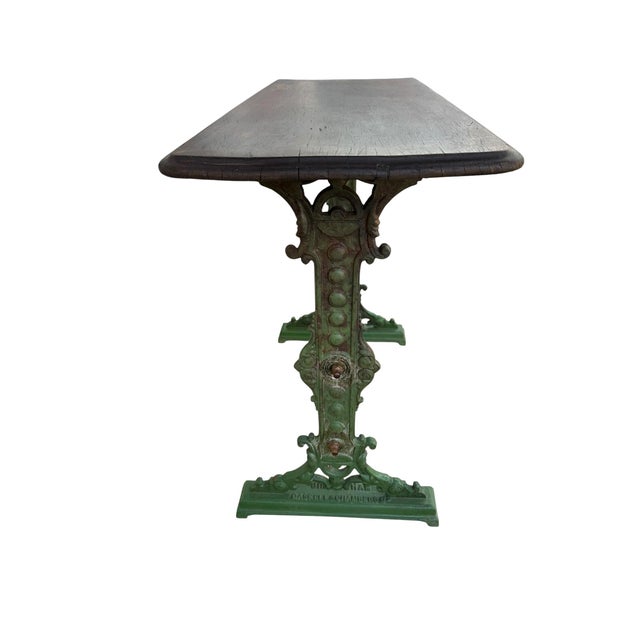 19th Century 19th Century Ornate Cast Iron Side Table from Gaskell & Chambers For Sale - Image 5 of 16