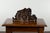 Early 20th Century Black Forest Swiss 1900s Carved Wooden Fragment with Bear Motif and Gilt Accents For Sale - Image 5 of 12