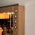 Italian Modern Dry Bar Unit with Mirror, Brass Accents and Stools, 1970s, Set of 3 For Sale - Image 6 of 15