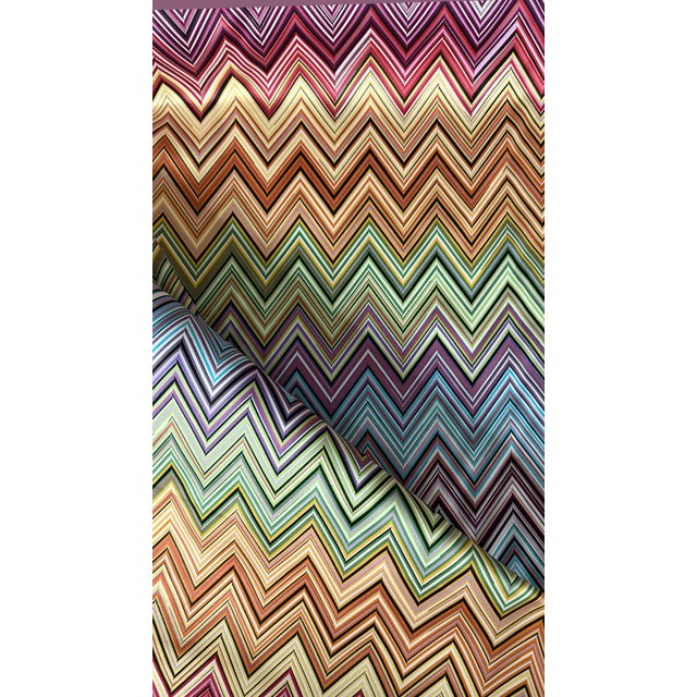 Kravet Missoni Home Fabric 2 6/8 Yards Cotton Collezione Hand Printed Kravet For Sale - Image 4 of 4