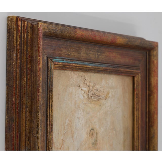 Figurative Entrance and Exit by Vachagan Narazyan | Oil on canvas depicting a tunnel with a figure. For Sale - Image 3 of 5