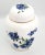 Offering a small beautiful blue and white Royal Windsor porcelain Ginger Jar with an elegant design of blue cornflowers...