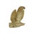 Vintage heavy eagle sculpture, handmade from a solid block of soapstone (a soft type of stone), dating from approximately...