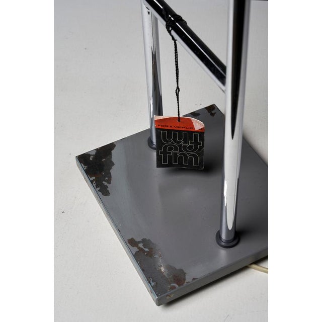 Aluminum Trombone Desk Lamp attributed to Jo Hammerborg for Fog & Mørup, 1966 For Sale - Image 10 of 13