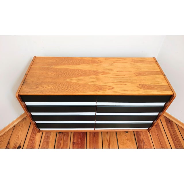 Czechoslovakian Chest of Drawers by Jiří Jiroutek for Cesky Nabytek, 1960s For Sale - Image 3 of 14