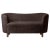 Wood Espresso Sheepskin and Smoked Oak Mingle Sofa by Lassen For Sale - Image 7 of 7