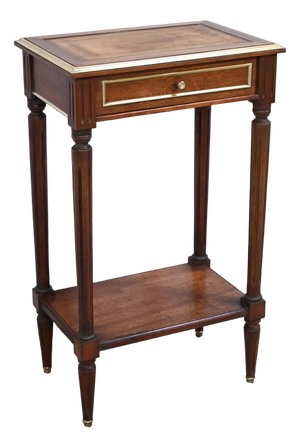 Small Louis XVI Style Mahogany Living Room Table, 1950s