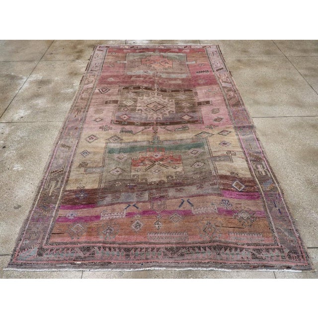 Galerie Shabab Collection Mid-20th Century Turkish Anatolian Tribal Carpet For Sale - Image 4 of 10