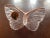 Art Deco Vintage Waterford Crystal Butterfly Figurine For Sale - Image 3 of 5