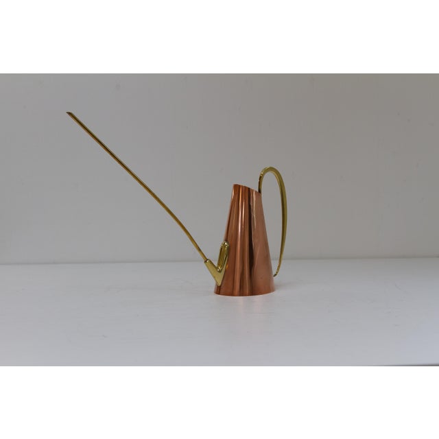 Watering Can in Brass and Copper by Carl Auböck for Illums Bolighus, 1950s For Sale - Image 6 of 14