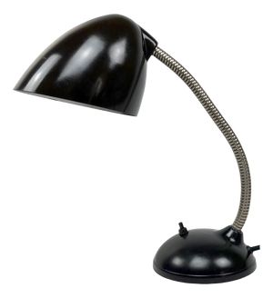 Bakelite No 11105 Desk Lamp attributed to Eric Kirkman Cole for Elektrosvit Nové Zámky, 1940s