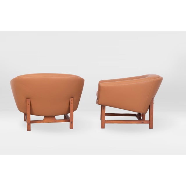 Corona Lounge Chairs by Lennart Bender, 1970, Set of 2 For Sale - Image 4 of 8