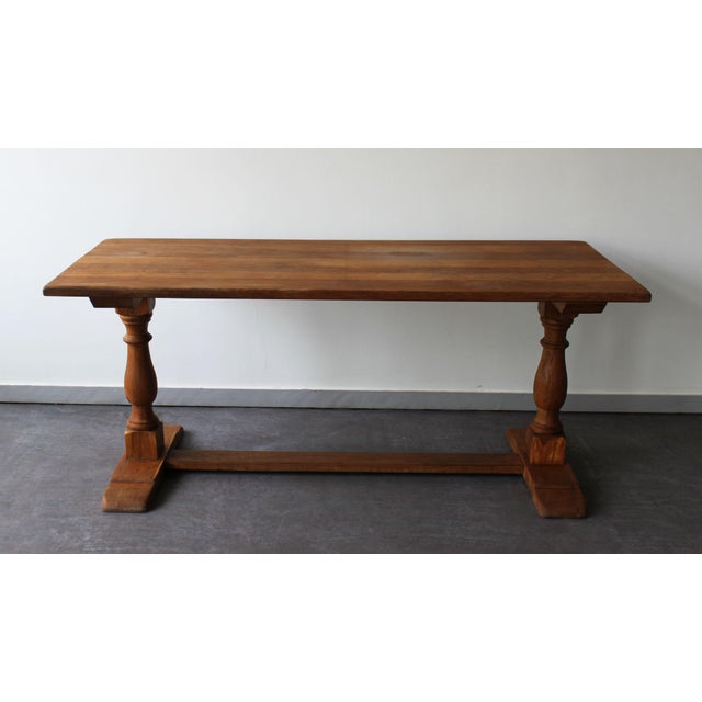 Rustic Style Monastery Table For Sale - Image 5 of 7