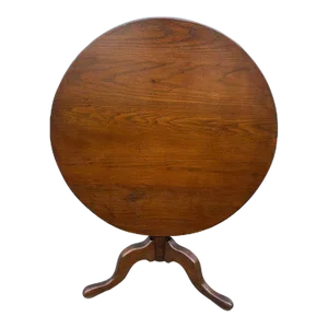 Antique 19th Century a George Iii, Tripod, Occasional Tilt Top Table