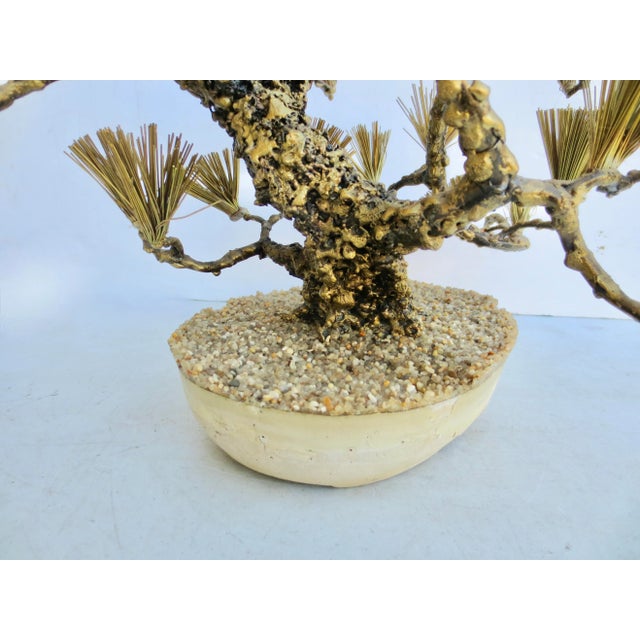 Mid-Century Bonsai Tree Sculpture For Sale - Image 4 of 8