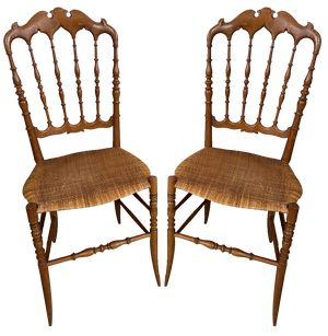 Set of Vintage Chiavari Chairs