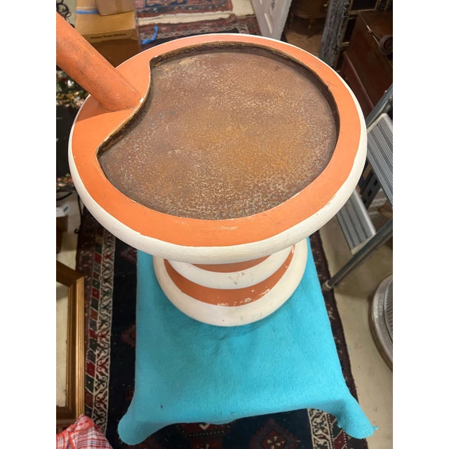 American 1900 Apothecary Mortar and Pestle Trade Sign For Sale - Image 3 of 4