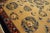 1980s 1980s Beige Medallion Vintage Modern Chinese Peking Carpet 9'4" X 12'3" Knotted Wool Rug For Sale - Image 5 of 12