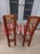 A beautiful, unique, set of Mid-Century Modern Scandanavian Chairs, slighly worn, but in great shape.