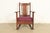 Mission Limbert Antique Mission Oak Arts & Crafts Rocking Chair, Circa 1910 For Sale - Image 3 of 12