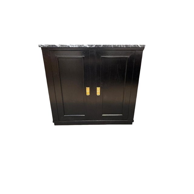 Art Nouveau Cabinet with Marble Top, 1910, in Restored conditions. Designed 1890 to 1919