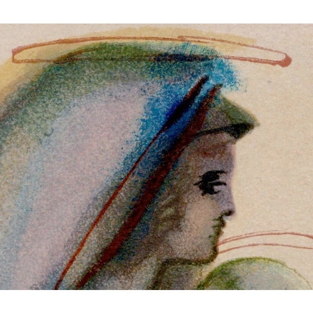 S. Dali, The Archangel Gabriel, 1964, Woodcut For Sale - Image 4 of 9