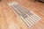 A Captivating Ivory Cream Color Background With Charcoal Color Tribal Geometric Design Modern Hallway Runner Rug, Country...