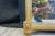20th Century French Neoclassical Gold Over Mantel Wall Hanging Bathroom Mirror For Sale - Image 4 of 8