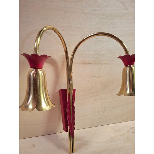Wall Lights, 1950s, Set of 2 For Sale - Image 5 of 8