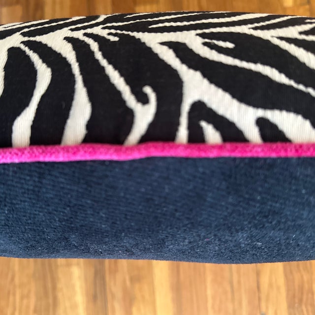 Handcrafted Decorative Pillow Case For Sale In New York - Image 6 of 6