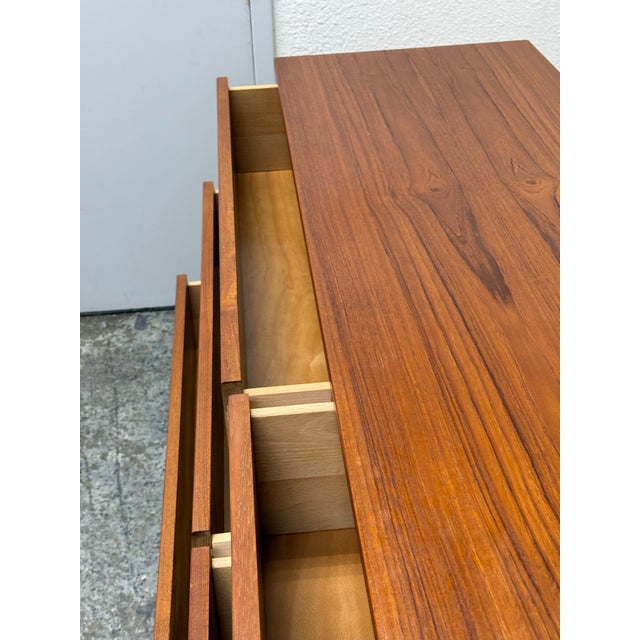 Mid-Century Modern Nils Jonsson for Torring Møbelfabrik Six Drawer Dresser, Circa 1960's For Sale - Image 3 of 11