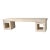 Stone Marble Bench With Square Bases by Robert Kuo For Sale