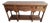 1950s Herman Couch Console Table Solid Oak Three Drawers No Mirror For Sale
