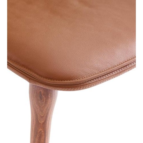 Not Yet Made - Made To Order Coco Cognac Leather and Walnut Chair by Morica Design For Sale - Image 5 of 10
