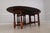 Custom Made Large Walnut Gateleg Drop Leaf Dining Table For Sale - Image 18 of 18