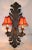 Metal Spanish Gothic Revival Forged & Hammered Iron 2 Light Sconces - a Pair For Sale - Image 7 of 13