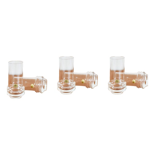 Vintage Glasses from Moser, 1970s, Set of 6 For Sale