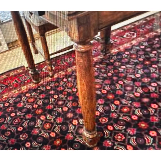 Coffee Guy Chaddock English Parquet Dining Table With 6 Chairs For Sale - Image 8 of 12