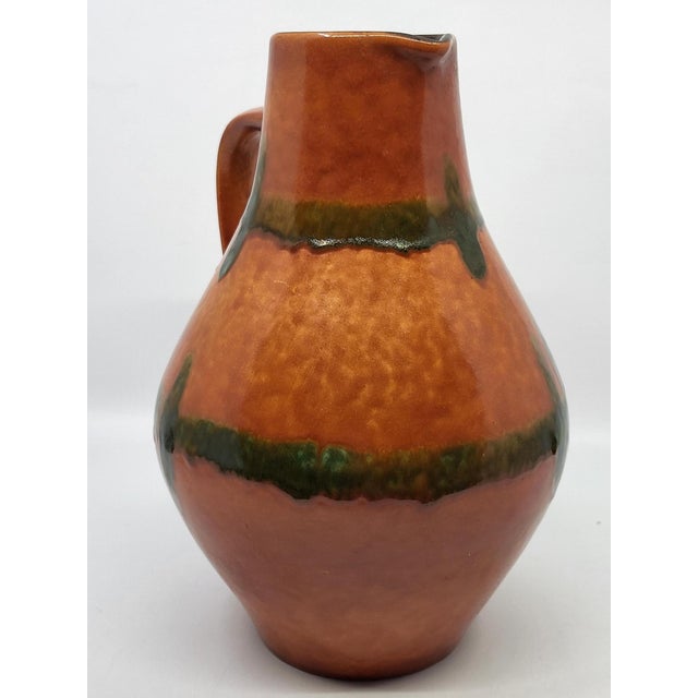 West German Ceramic Vase, 1970s For Sale - Image 4 of 9