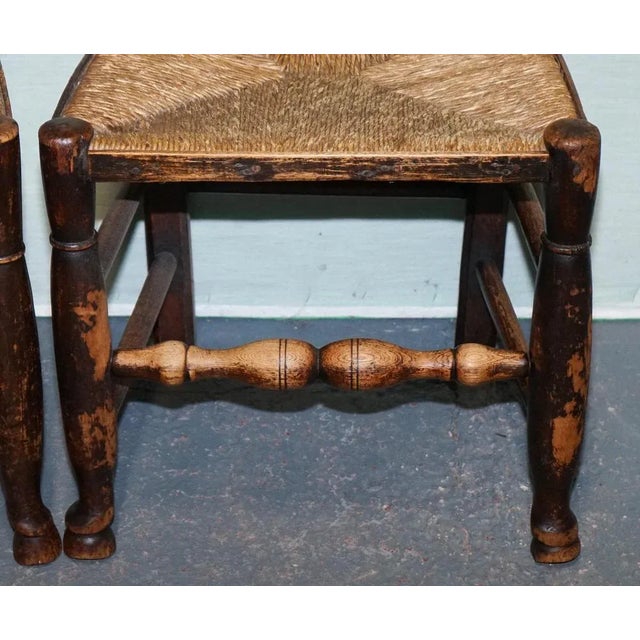 Country House Dining Chairs in Oak, Set of 4 For Sale - Image 18 of 18